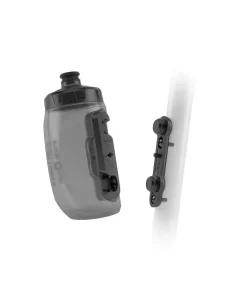 Bidon 450ml + Porte Bidon Twist Bottle Xlc Fidlock Noir Fumé