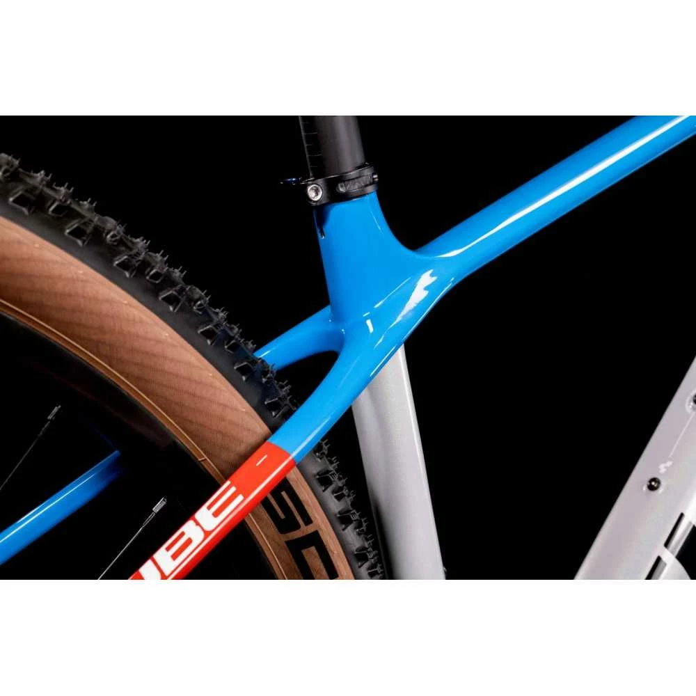 VTT CUBE Elite C:68X SL 29" Blanc TeamLine 2022 3 VTT CUBE Elite C:68X SL 29" Blanc TeamLine 2022 – Image 3