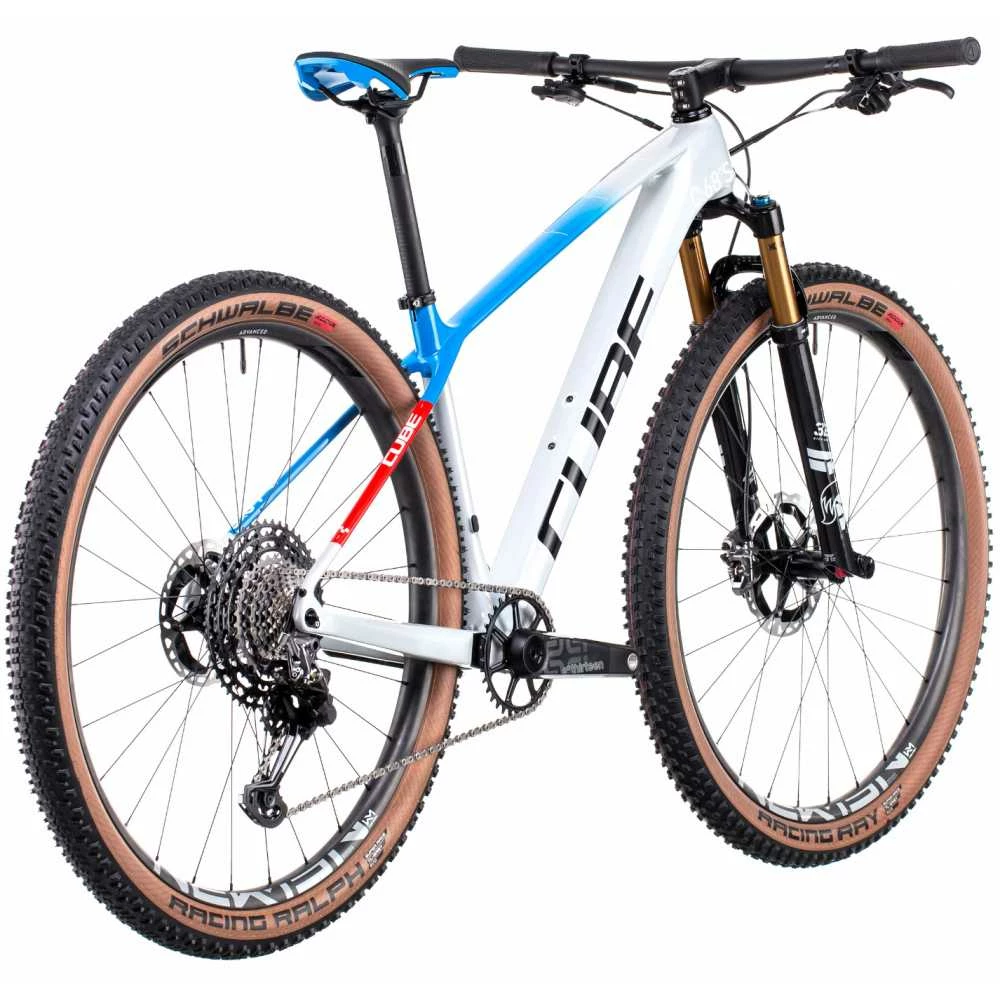 VTT CUBE Elite C:68X SL 29" Blanc TeamLine 2022 9 VTT CUBE Elite C:68X SL 29" Blanc TeamLine 2022 – Image 9
